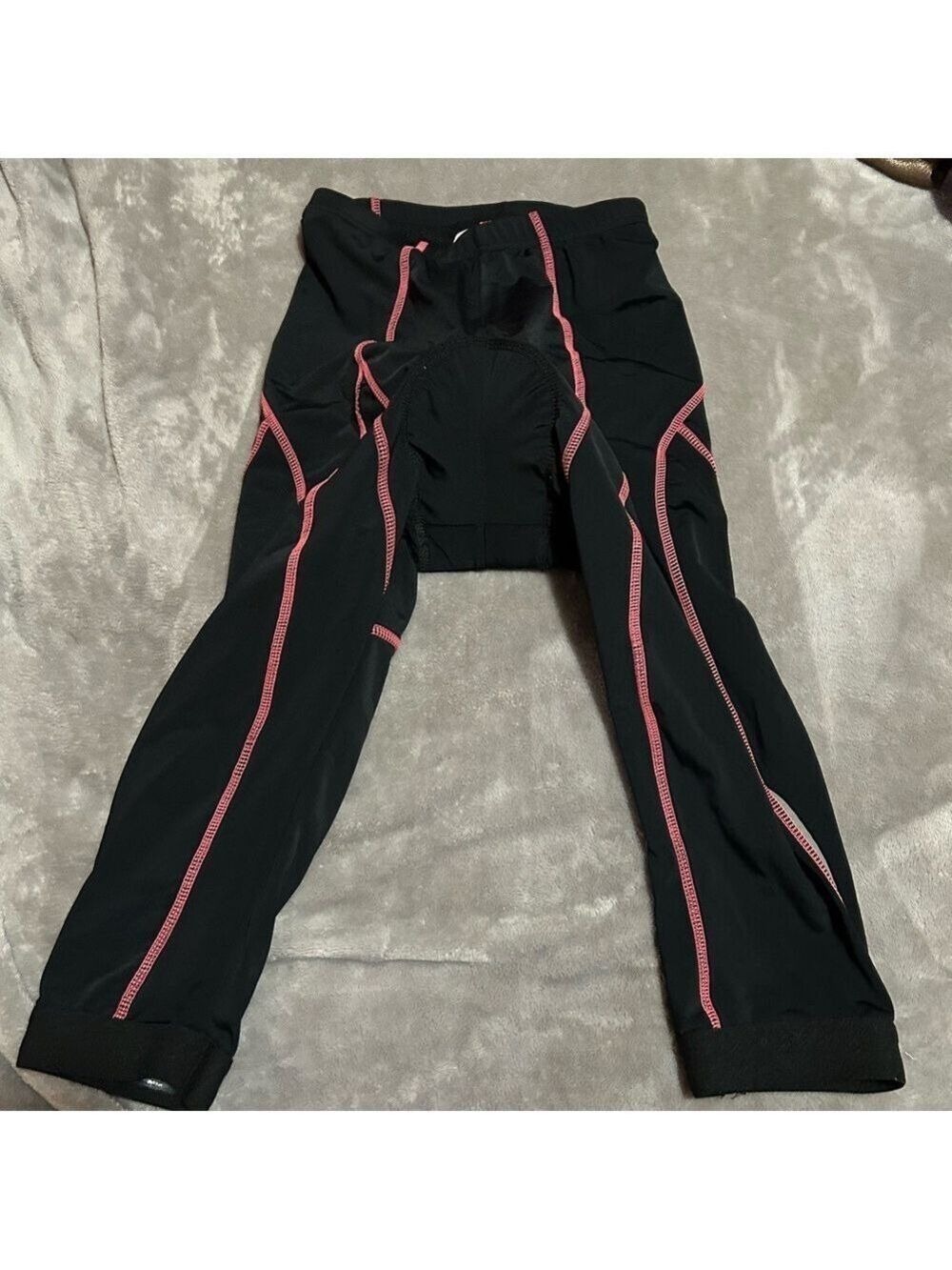 Global excellent Black Pants with Pink Trim